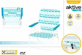 πτυσσόμενη καρέκλα Aktive 45 x 40 x 70 cm