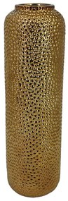 Βάζο Σφυρήλατο 15-00-22932 Φ14,8x49,3cm Bronze Marhome Ceramic