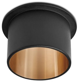 Φωτιστικό Σποτ Braytron BH03-06021 Μαύρο Ματ (Black Mat), Χρυσό Ματ (Gold Mat- Satin)