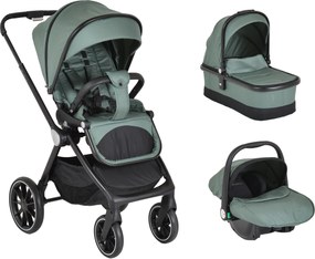 Christiano baby stroller 3 in 1 green