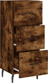 vidaXL Ντουλάπι Καπνιστή Δρυς 34,5 x 34 x 90 εκ. Επεξεργασμένο Ξύλο