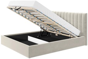 Επενδυμένο κρεβάτι Cosmos-Ekrou-160 x 200