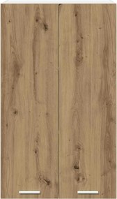 vidaXL Κρεμαστό ντουλάπι με αποθήκευση Artisan Oak 60 x 31 x 100 εκ.