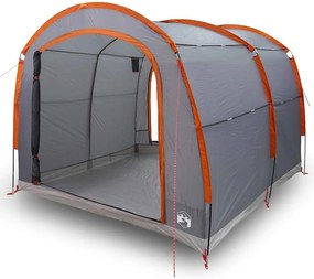 vidaXL Σκηνή Γκρι και πορτοκαλί 268 x 240 x 191 cm Πολυεστέρας