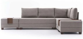 Καναπές - Κρεβάτι Γωνιακός (Δεξιά Γωνία) Fly 825BLC2671 280x210x70cm Cream