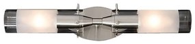 Φωτιστικό Τοίχου - Απλίκα 77-0024 MB456-2A Korina Chrome Mat Homelighting Metal, Glass