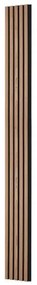 VEVOR Wood Slat Acoustic Panels 7.9 x 94.5 inch for Modern Wall Decor Walnut
