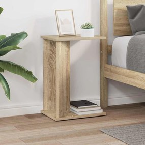 vidaXL End Table Δρύς Sonoma 35 x 25 x 50 εκ Επεξεργασμένο Ξύλο