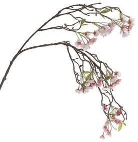 Διακοσμητικό Λουλούδι-Κλαδί 3-85-084-0044 Υ95 Pink Inart Ύφασμα