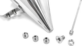 Batter Dispenser - 1,6L - Stainless Steel - Incl Dosing Button