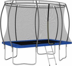 vidaXL Σετ Τραμπολίνου Ορθογώνιο 274 x 183 x 76 εκ. 150 κ.