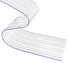 vidaXL Λωριδοκουρτίνα Διαφανής 25 μ. 200 χιλ. x 1,6 χιλ. από PVC