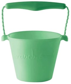 Κουβαδάκι από ανακυκλώσιμη σιλικόνη Pastel Green Scrunch