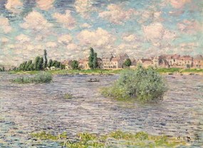 Claude Monet - Εκτύπωση έργου τέχνης Seine at Lavacourt, (40 x 30 cm)