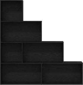 vidaXL Βιβλιοθήκη 6 επιπέδων 155 x 24 x 160 εκ Επεξεργασμένο Ξύλο