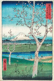 Αφίσα Hiroshige - The Outskirts of Koshigaya, Hiroshige Utagawa