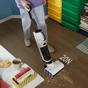 Κάθετη ηλεκτρική σκούπα 5σε1 Roborock Dyad Pro Combo R300002, 17000 Pa, 300 m2, 0,46 l, 4 λειτουργίες, Αυτοκαθαρισμός,, Αυτονομία έως 60 λεπτά, Λευκό