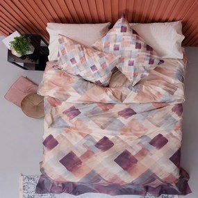 Παπλωματοθήκη Pixel PX500 (Σετ 3τμχ) Multi Palamaiki Queen Size 240x250cm 100% Βαμβάκι