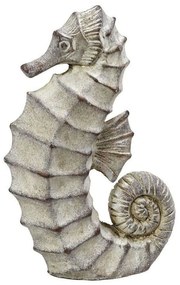 Διακοσμητικός Ιππόκαμπος JOE324 22x8,5x31,5cm Beige Espiel Cement