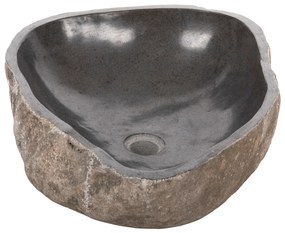 ΝΕΡΟΧΥΤΗΣ STONE SINK ΛΑΞΕΥΜΕΝΗ ΠΕΤΡΑ ΓΚΡΙ ΑΠΟΧΡΩΣΗ 50-60εκ.ΗΜ4193 - ΗΜ4193