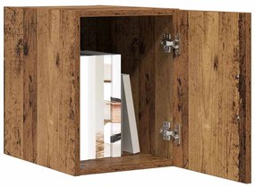 vidaXL Ντουλάπα Τοίχου Παλιό Ξύλο 30x42.5x40 εκ. Κατασκευασμένο Ξύλο