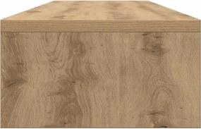 vidaXL Βάση Οθόνης Artisan Δρυς 100x24x13 εκ. από Τεχνητό Ξύλο