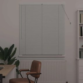 vidaXL Βενετσιάνικες Ρόδες Λευκό 175 x 120 εκ Αλουμίνιο