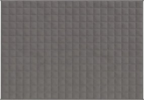 vidaXL Κουβέρτα Βαρύτητας Γκρι 152 x 203 εκ. 11 κ. Υφασμάτινη