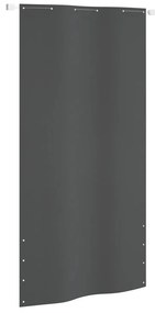Διαχωριστικό Βεράντας Ανθρακί 120 x 240 εκ. Ύφασμα Oxford - Ανθρακί