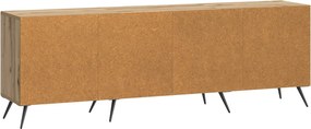 vidaXL Ντουλάπι TV Artisan Δρυς 150 x 31 x 50 εκ. Επεξεργασμένο Ξύλο