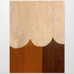Πίνακας Καμβάς 3D 112RGN1136 70x100cm Multi Wallity Κάθετοι Wood, Canvas