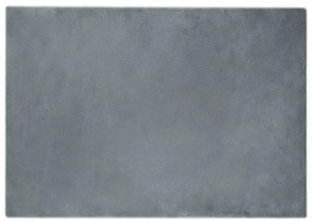 vidaXL Αντιολισθητικό ψεύτικο χαλί από κουνελιού Olite Ανθρακί