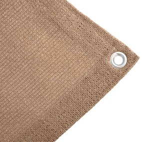 vidaXL Χαλί Σκηνής Taupe 400 x 700 εκ. από HDPE