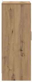 vidaXL Παπουτσοθήκη Αρτισιανή Δρυς 60x35x92 εκ. Επεξεργασμένο Ξύλο