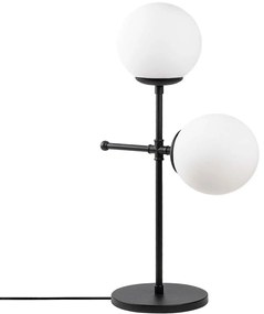 Φωτιστικό Επιτραπέζιο Mudoni 892OPV1145 15x30x55cm 2xE27 40W Black-White Opviq