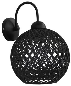 Απλίκα Τοίχου Heronia Silk 31-1154 Rope Black