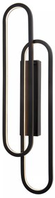 Φωτιστικό Επίτοιχο Lucide 78200-33-30 THELMA Μαύρο Ματ (Black Mat)|Λευκό (White) 2700 K