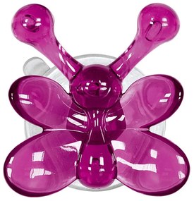 Κρεμάστρα Μπάνιου Crazy Hooks Butterfly Lisa 7,1x7,5cm Cassis Kleine Wolke Thermoplastic