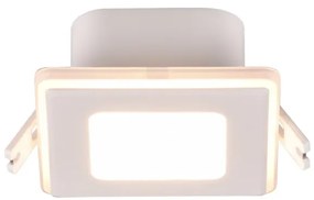 Φωτιστικό Χωνευτό Trio Lighting NIMBUS 653410131 Λευκό Ματ (White Mat) 3000K