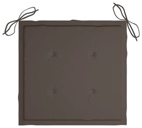 ΜΑΞΙΛΑΡΙΑ ΚΑΡΕΚΛΑΣ ΚΗΠΟΥ 4 ΤΕΜ. TAUPE 40 X 40 X 3 ΕΚ. 47595