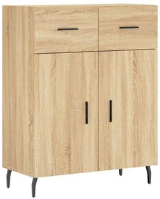 vidaXL Ντουλάπι Sonoma Δρυς 69,5 x 34 x 90 εκ. από Επεξεργασμένο Ξύλο