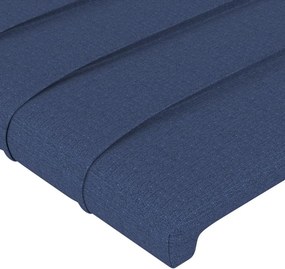 vidaXL Κεφαλάρια Μπλε 144x5x78/88 εκ. Ύφασμα