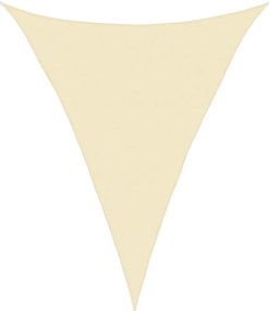 vidaXL Πανί Σκίασης Κρεμ 5 x 6 x 6 μ. από HDPE 160 γρ./μ²