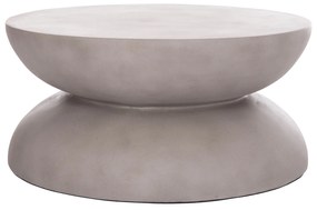 ΤΡΑΠΕΖΙ ΣΑΛΟΝΙΟΥ ANNA HM18158.03 FIBER CEMENT ΣΕ ΓΚΡΙ--Φ92x44.5Υεκ
