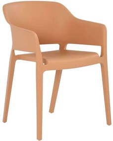 Πολυθρόνα Arco 27-0127 55,5x54,5x77,5cm Caramel