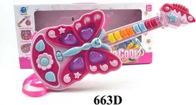 Παιδική ηλεκτρονική κιθάρα Πεταλούδα - 663D - 917247