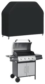 vidaXL Κάλυμμα Ψησταριάς 147x61x112 εκ. Μαύρο 420D Ύφασμα Oxford