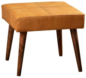 Σκαμπό Urga 591GRC1116 46x46x44cm Mustard