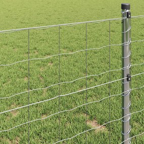 vidaXL Φράχτης Εuro 1,4 x 10 m Σίδηρος με επικάλυψη PVC