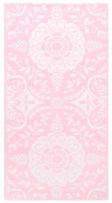 Χαλί Εξωτερικού Χώρου Ροζ 160 x 230 εκ. από Πολυπροπυλένιο